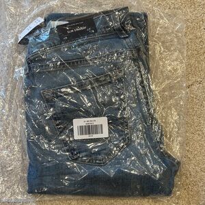 Hollister Women's Straight Leg Jeans - Blue